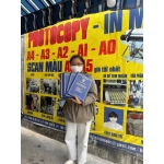 In Bìa Mạ Vàng Đại Học Kinh Tế - Tài Chính Lấy Liền