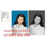 Phục chế ảnh cũ - ảnh thờ 1