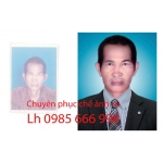 Phục chế ảnh cũ - ảnh thờ tại Thủ Đức