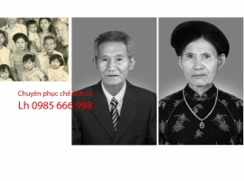 PHỤC CHẾ ẢNH CŨ – LÀM MỚI ẢNH THỜ CHUYÊN NGHIỆP, LẤY LIỀN