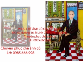 PHỤC CHẾ ẢNH CŨ BỊ MỜ, RÁCH – LÀM LẠI ẢNH THỜ RÕ NÉT CHỈ SAU 24H