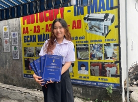 Bìa Mạ Nhũ Vàng Luận Văn Tốt Nghiệp 