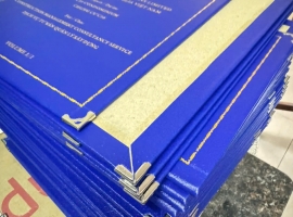 ĐÓNG BÌA MẠ VÀNG KHÓA LUẬN ĐẸP – ĐÚNG FORM TRƯỜNG TẠI THỦ ĐỨC