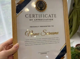 Khung Bằng Khen Cao Cấp – Tôn Vinh Thành Tích & Giá Trị Danh Dự