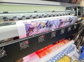 In bạt Hiflex khai trương chuyên nghiệp, gia công chuẩn, màu sắc nổi bật