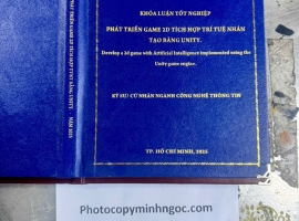 Đóng Bìa Mạ Vàng Khóa Luận Đại Học FPT – Cơ sở TPHCM