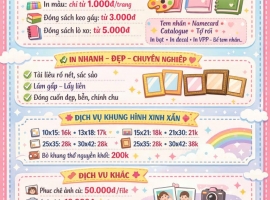 Photocopy Minh Ngọc chuyên in màu, photocopy tài liệu, đóng sách keo nhiệt, đóng lò xo lấy liền tại Thủ Đức. Giá sinh viên, chất lượng chuyên nghiệp cho doanh nghiệp.