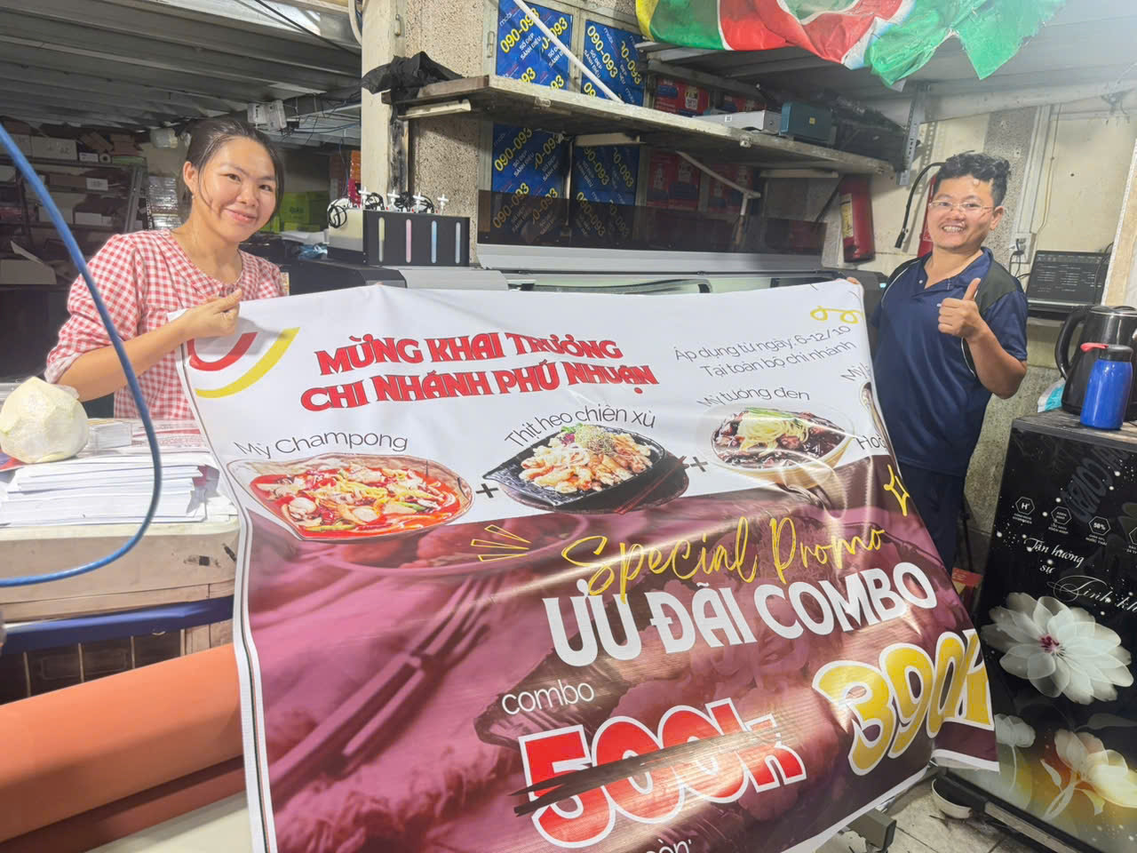 In Bạt Hiflex Cỡ Lớn, In Quảng Cáo Chuyên Nghiệp Tại Photocopy Minh Ngọc 