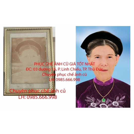 PHỤC CHẾ ẢNH CŨ – KHÔI PHỤC KỶ NIỆM, GIỮ TRỌN GIÁ TRỊ