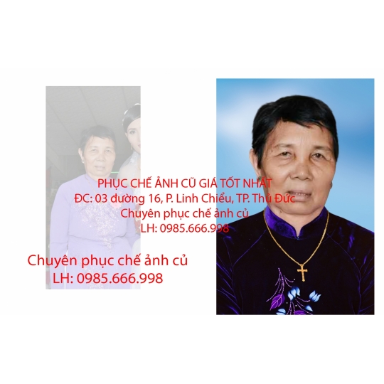 PHỤC CHẾ ẢNH THỜ – GIỮ TRỌN SỰ TRANG NGHIÊM