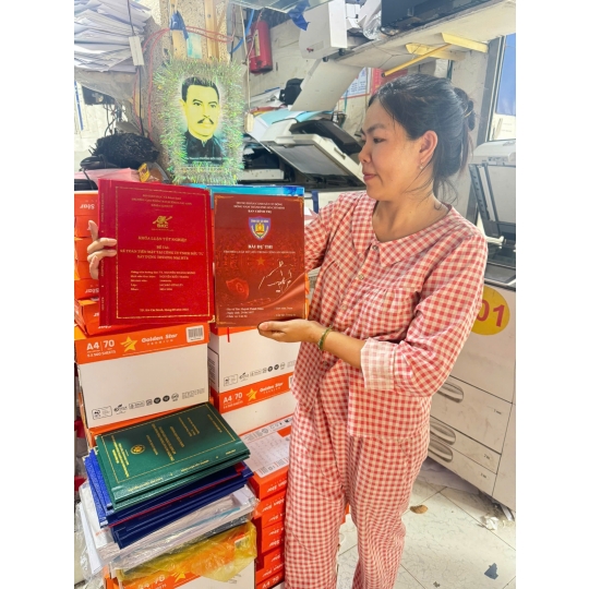 Gia Công Bìa Mạ Vàng Đồ Án – Khóa Luận Tốt Nghiệp Chuyên Nghiệp Tại TP Thủ Đức