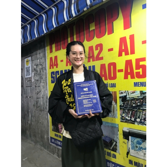 Dịch Vụ Photocopy & Làm Bìa Nhũ Vàng Trọn Gói Cho Sinh Viên Năm Cuối