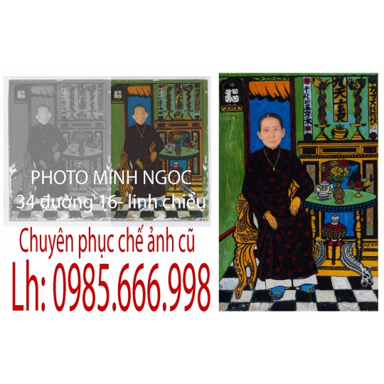 PHỤC CHẾ ẢNH THỜ ĐÚNG CHUẨN