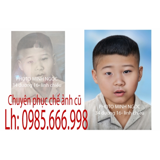 PHỤC CHẾ ẢNH THỜ ĐÚNG CHUẨN