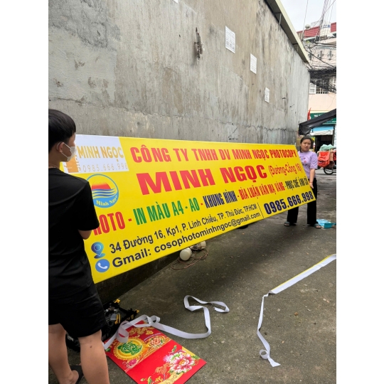 In bạt biển hiệu công ty 