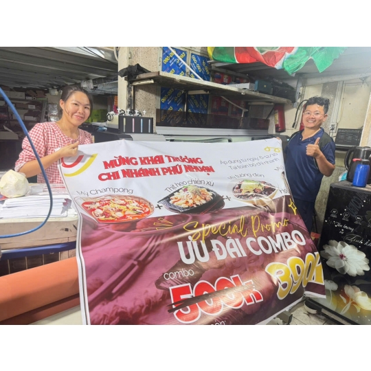 DỊCH VỤ IN BẠT QUẢNG CÁO HIFLEX – LINH HOẠT KÍCH THƯỚC, IN NHANH 