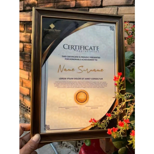 Khung Bằng Khen Cao Cấp – Tôn Vinh Thành Tích & Giá Trị Danh Dự