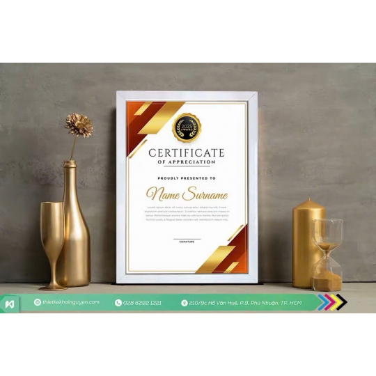 Khung Bằng Khen Cao Cấp – Tôn Vinh Thành Tích & Giá Trị Danh Dự