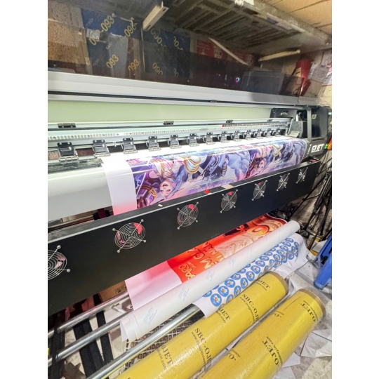 In bạt Hiflex khai trương chuyên nghiệp, gia công chuẩn, màu sắc nổi bật