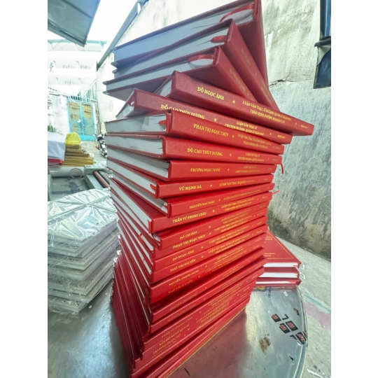 Chuyên Đóng Bìa Mạ Vàng Tại Thủ Đức - Học viện Công nghệ Bưu chính viễn thông-Cơ sở TPHCM