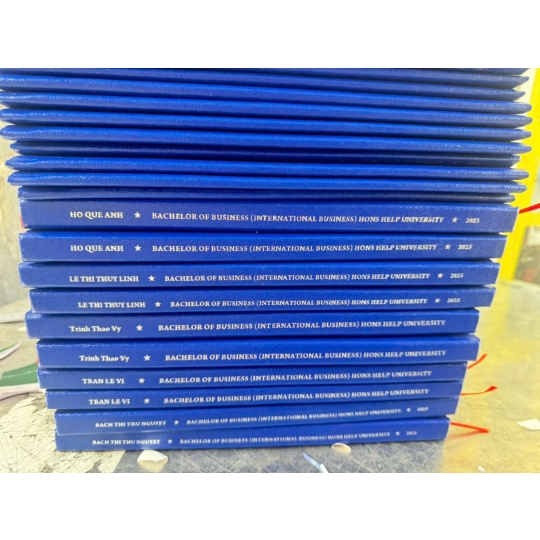 Đóng Bìa Mạ Vàng Luận Văn Chuẩn Form Tại Thủ Đức - Trường Đại học Nông Lâm TP.HCM (NLU)
