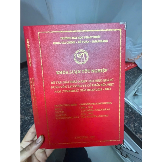 Nhận Đóng Bìa Mạ Vàng Khóa Luận – Luận Văn Sinh Viên Giá Tốt Tại Thủ Đức - Trường Đại học Ngân hàng TP.HCM