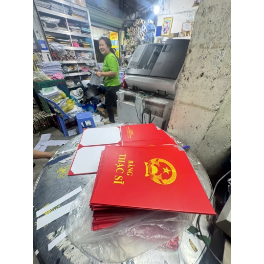 Gia Công Bìa Mạ Vàng Luận Văn Thạc Sĩ Chuyên Nghiệp 