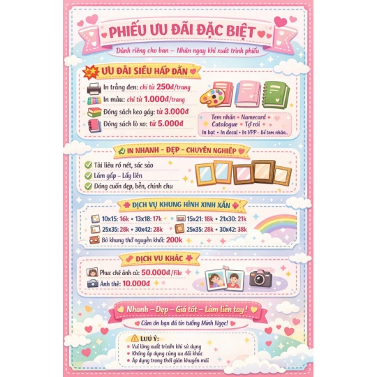 Photocopy Minh Ngọc chuyên in màu, photocopy tài liệu, đóng sách keo nhiệt, đóng lò xo lấy liền tại Thủ Đức. Giá sinh viên, chất lượng chuyên nghiệp cho doanh nghiệp.